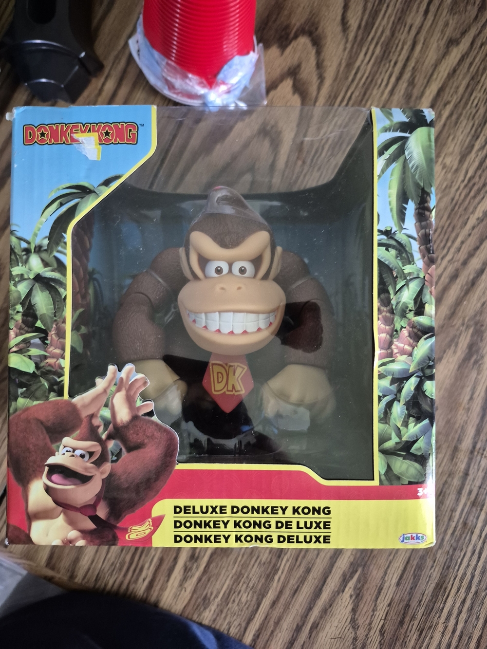 Donkey Kong Deluxe Action Figure - Brown